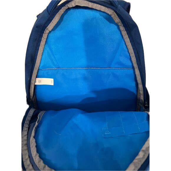 Under Armour Blue Yellow Black Hustle 5.0 Backpack - Picture 4 of 4